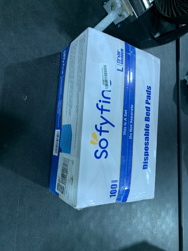 Photo 1 of 100 Count Disposable Beds Pads,23"x36" Waterproof Adults Incontinence Chucks Underpads,Absorbent Leakproof Pee Pads for Kids,Elderly,Extra Large Dog Puppy Training Pad,Baby Changing Liner