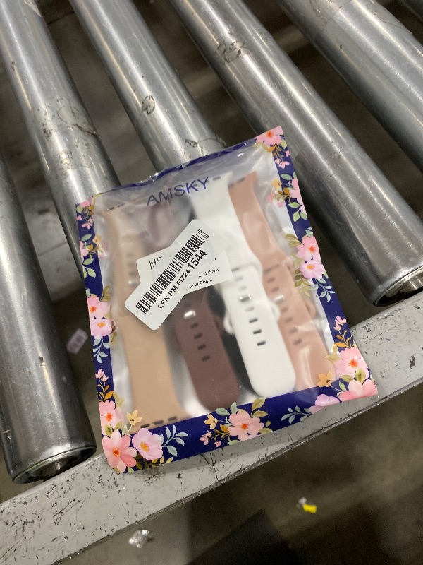 Photo 1 of 6 Pack Sport Bands Compatible with Apple Watch Band 38mm 40mm 41mm 42mm 44mm 45mm 49mm 46mm,Silicone Waterproof Strap for iWatch Apple Watch Series 11 10 9 Ultra 8 7 6 5 4 3 2 1 SE Women Men