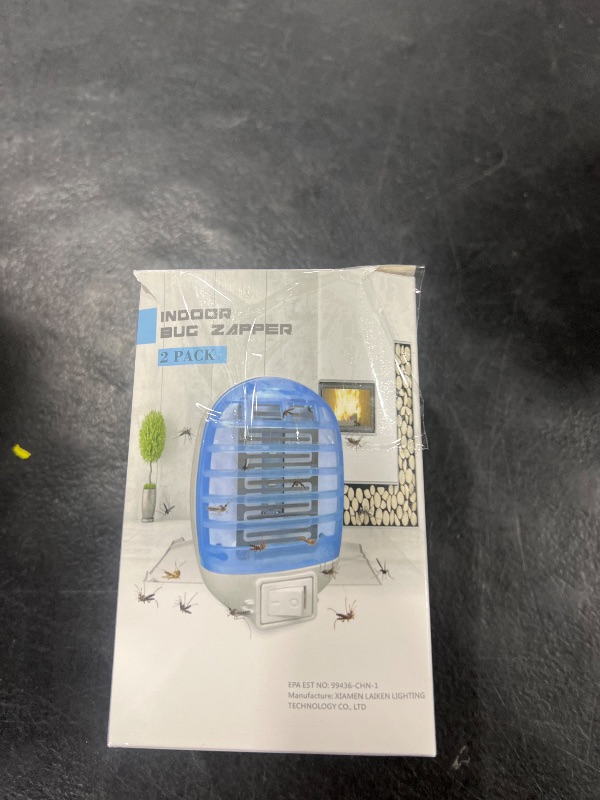 Photo 1 of 2 Packs Indoor Bug Zappers, Fly Traps for Indoors, Insect Traps for Home Mosquito Killer