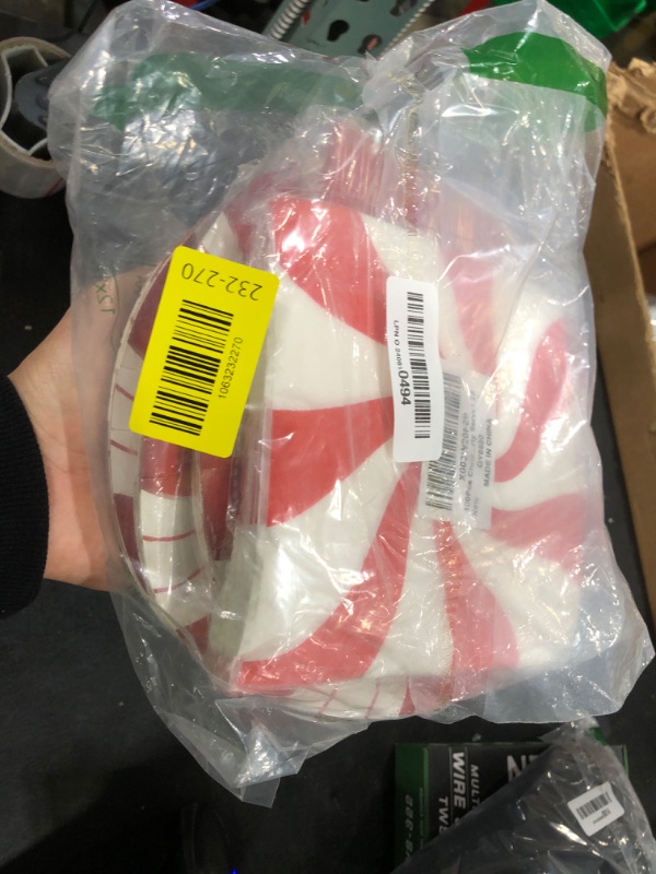 Photo 1 of 100Pcs Christmas Candy Cane Party Plates and Napkins Party Supplies Peppermint Party Tableware Set Red and White Striped Christmas Winter Party Decor Favors for Holiday Xmas Theme Party Serves 25