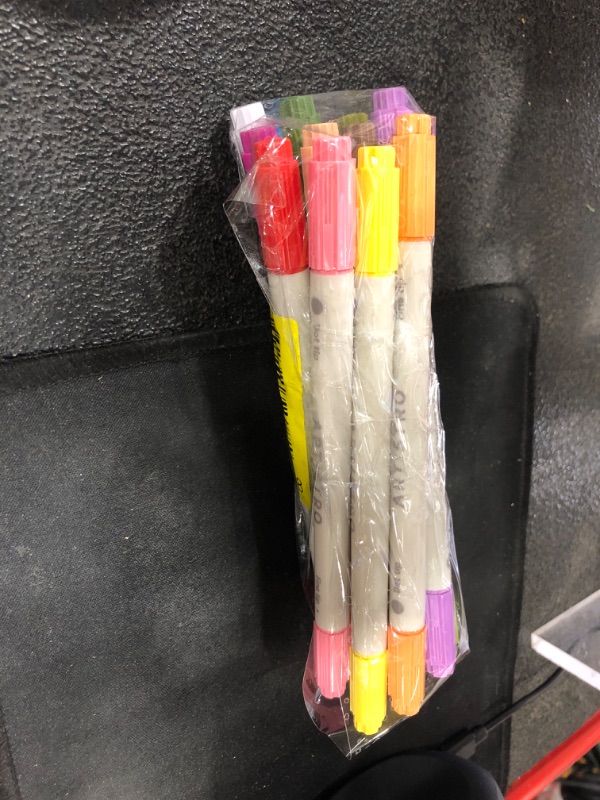 Photo 1 of 12PC OF COLORED MARKERS