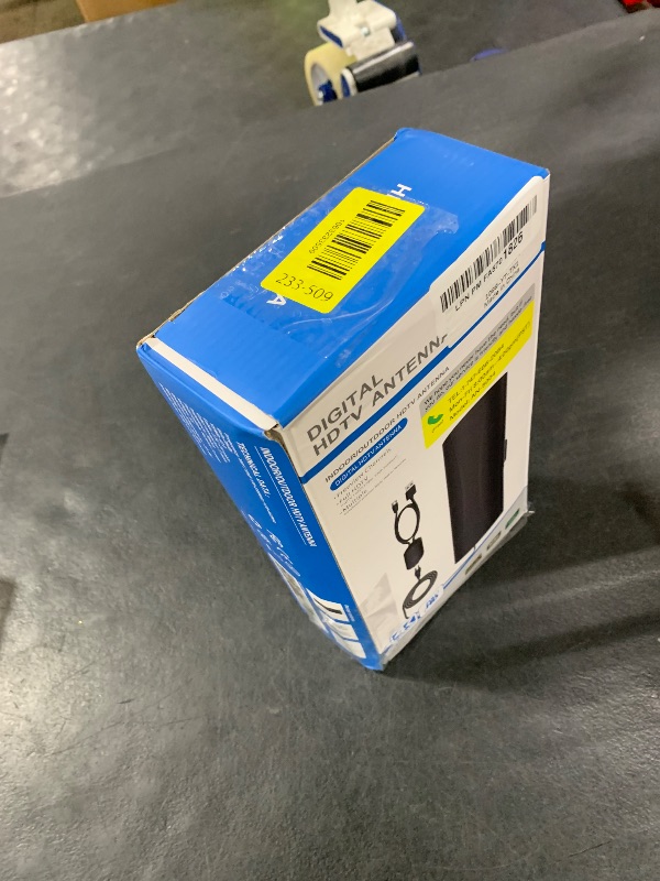 Photo 1 of 2800+ Miles TV Antenna Indoor, 360° Reception Digital Antenna for Smart TV and Old TVs, HD Antenna for Local Channels with Amplifier Signal Booster Support 4K 8K 1080p -38ft Thick Coaxial Cable