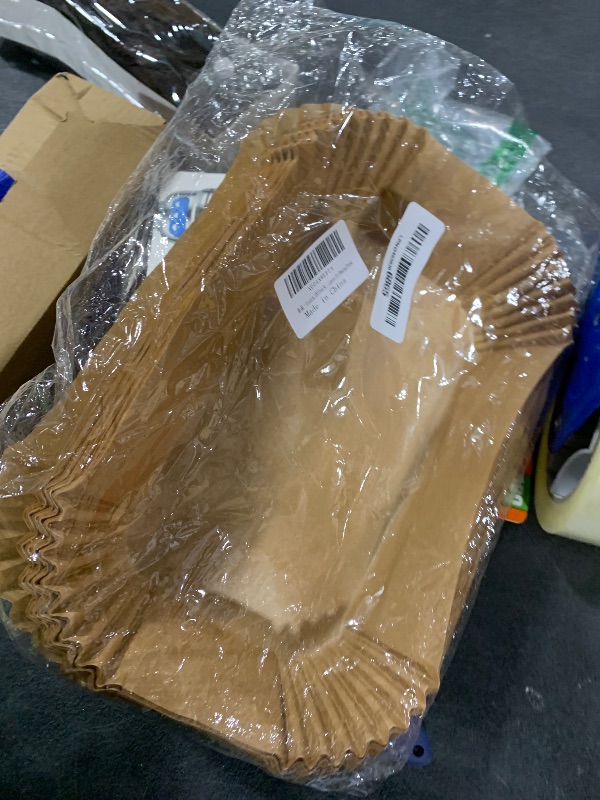 Photo 1 of 100 Pcs Loaf Pan Liners for Baking Bread 9x5 Inch, Non-Stick Pre Formed Parchment Paper for Bread Pan, Ideal Disposable Loaf Breads Liners for Baking Toast, Cakes, Banana Breads, Brown