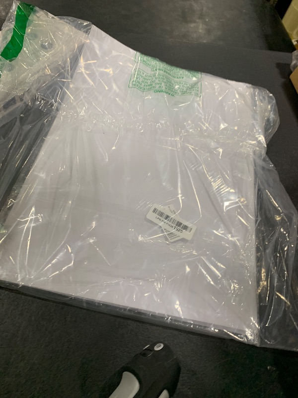 Photo 1 of 100 Sheets Arts Craft Paper for Drawing 12” x 17” White Construction Paper for Coloring, Creating, School Art Project Supplies, Standard Weight