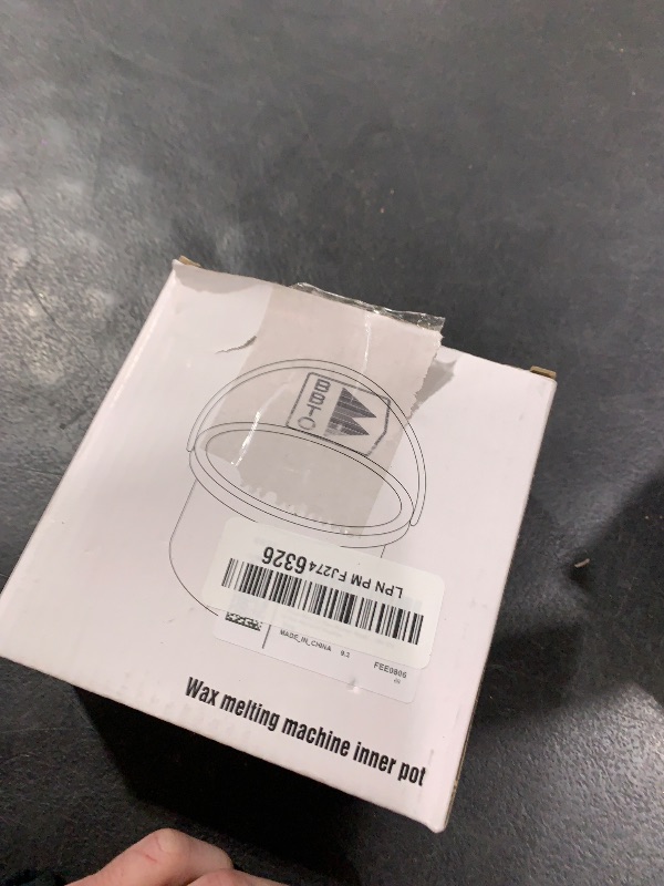 Photo 1 of 1 Piece Wax Pot Wax Warmer Replacement Tin Inner Pot Portable Hair Removal Waxing Bowl for 500 ml Hair Remover Machine