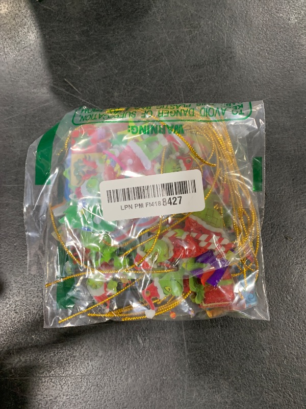 Photo 1 of 18 Pcs Christmas Tree Decoration Cute Green Monster Christmas Hanging Ornaments Acrylic Tree Ornaments Mini Xmas Green Hanging Pendant for Party Decoration Supplies 8cm/3.15in