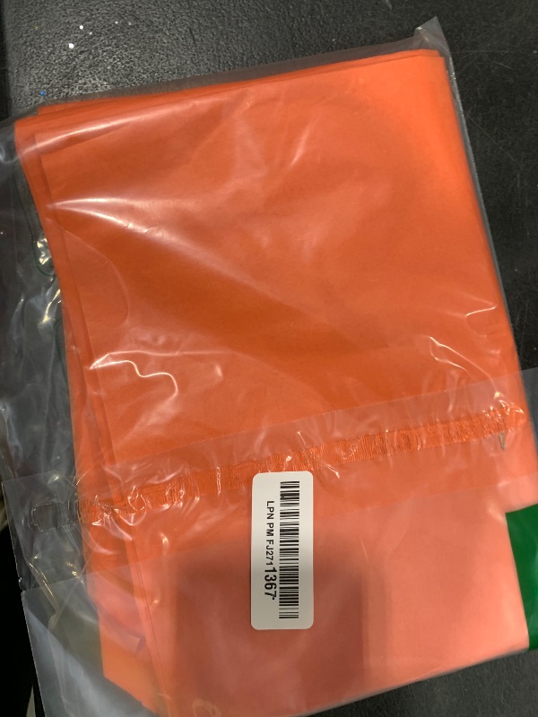 Photo 1 of 100 Sheets Orange Tissue Paper Artdly 14 x 20 Inches Plum Tissue Paper Bulk for Weddings Birthday DIY Project Wrapping Crafts Decor