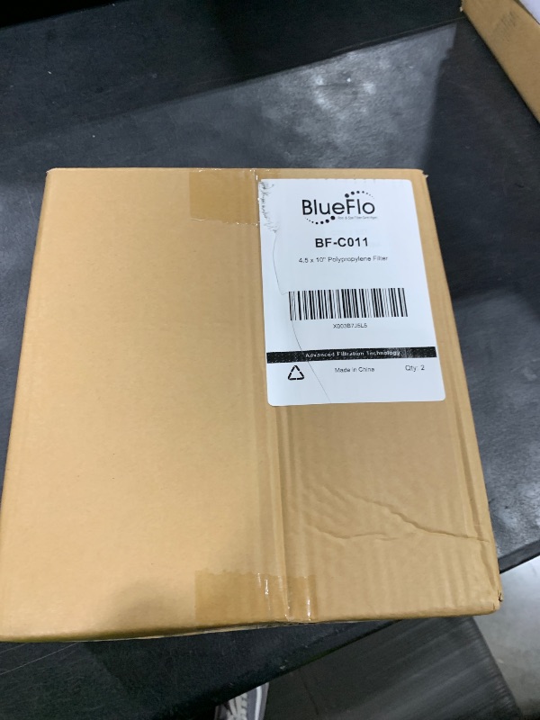 Photo 1 of 10" x 4.5" Whole House Sediment Water Filter, 5 Micron 10-inch Big Water Filter Replacement Cartridge Compatible with W15-PR, DGD-5005, FP15B, HD-950A, GXWH35F, GXWH30C, 2 Pack