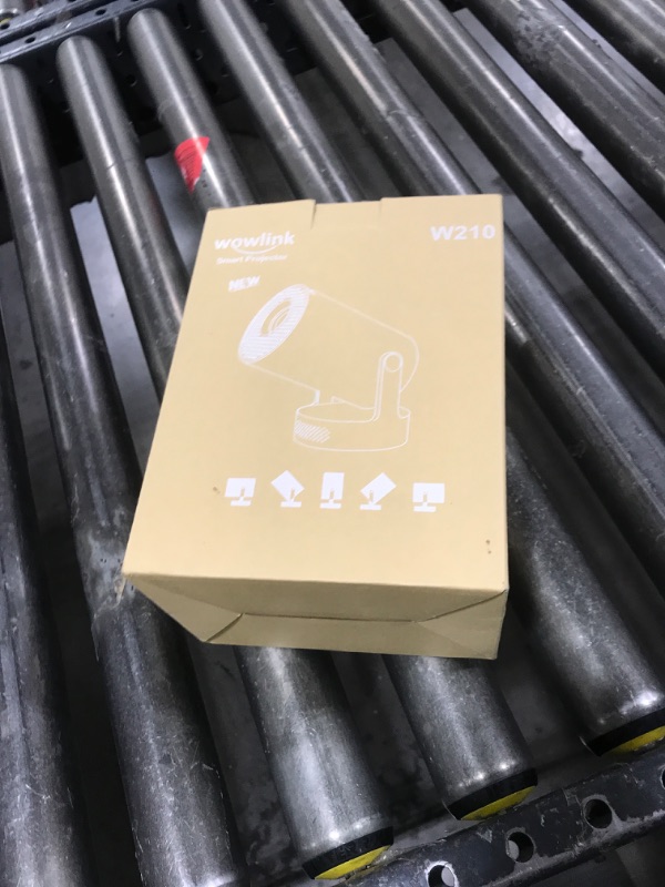 Photo 1 of [Built-in Apps & 2025 Upgraded] Mini Projector with WiFi 6 and Bluetooth 5.4 Support 4K 1080P Auto Keystone 180° Rotatable Projector Portable Compatibile with HDMI/TV Stick/Memory Stick/Laptop, White