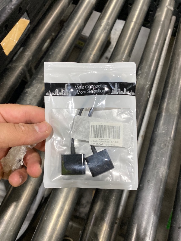 Photo 1 of Headphone Adapter(2pack) Compatible with Lightning to 3.5mm AUX Audio Jack and Charger Dongle Earphone Splitter Compatible for iPhone 11 12 pro xs xr x 8 for Ipad Converter Charging Connector (black)