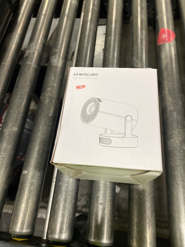 Photo 1 of Magcubic Mini Projector with WiFi 6 and Bluetooth 5.4, Portable Projector 4K Support, 5W Soundbase Speaker, Auto Vertical Keystone 180°Rotatable Smart Proyector for Movie Home Outdoor