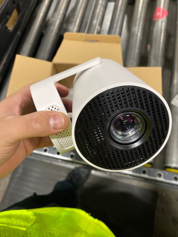 Photo 1 of Magcubic Mini Projector with WiFi 6 and Bluetooth 5.4, Portable Projector 4K Support, 5W Soundbase Speaker, Auto Vertical Keystone 180°Rotatable Smart Proyector for Movie Home Outdoor