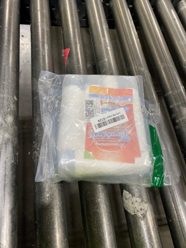 Photo 1 of 1 Gallon 100 Counts Mini Strong Drawstring Trash Bags Garbage Bags by RayPard, fit 3-4 Liter Small Trash Can, Tiny Waste Basket Liners for Home Office Bathroom Bedroom Car, White