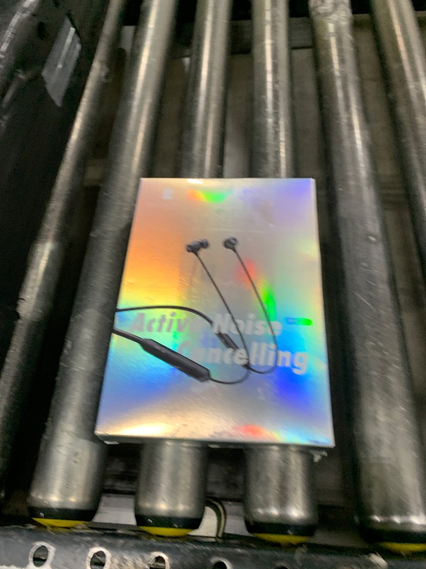 Photo 1 of Active Noise Cancelling Headphones, Wireless In Ear Neckband Bluetooth Headphones with 3 AI Mics ENC, 60Hrs Playtime, V5.3 Magnetic Earbuds, Multipoint Connection Earphones for Work/Travel/Home/Office