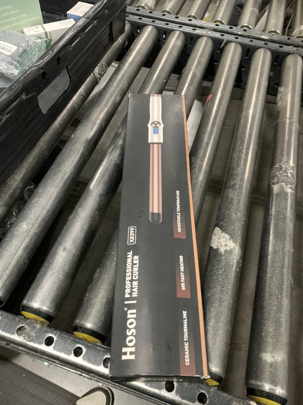 Photo 1 of 1 Inch Extra Long Barrel Curling Wand, Ceramic Tourmaline Curling Wand Professional Dual Voltage with Adjustable Temperature