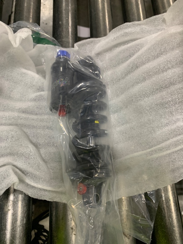 Photo 1 of MEROCA Adjustable Air Spring Coil Over Shock Absorber for Mountain Bikes, 190-265mm, 550LBS Spring, Rebound, Compression, Preload, and Air Pressure (200-300 PSI) Fits MTB/Downhill/eBikes