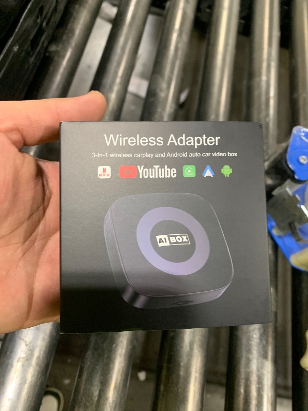 Photo 1 of Ai Magic Box for Streaming Netflix/YouTube/TikTok, Wireless CarPlay Adapter Dongle Support TF Card for OEM Wired Car Play & Android Auto Cars
