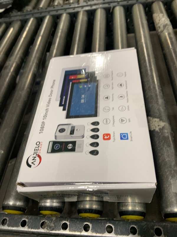 Photo 1 of Wired Apartment Video Intercom System 2 Units 7 Inches Touch Monitor Wireless Wifi Video Doorbell System,Video Door Phone Kit,Indoor Outdoor Support Monitoring, Unlock, Dual Way Intercom for Home