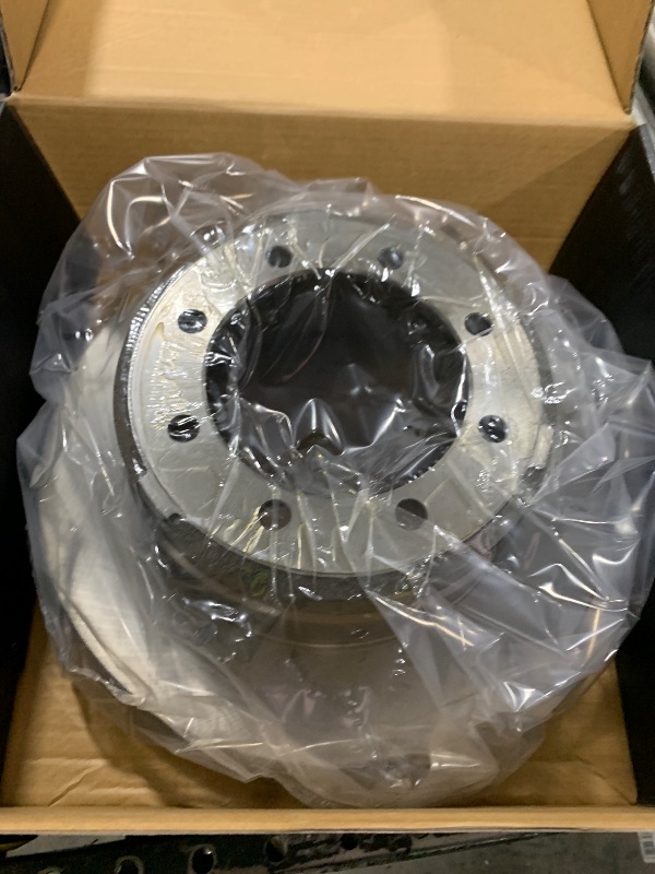 Photo 1 of TRQ Front Brake Rotor G Coated Vented Drilled and Slotted Compatible with 2007-2021 BMW 230i 228i 320i 328i 328d 330i 428i 430i X1