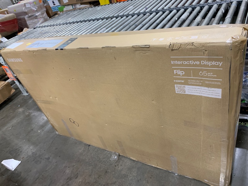 Photo 1 of Samsung Pro 65” 4K WMB Interactive Display, SmartView+, Built-in Speakers, Wi-Fi and Bluetooth Embedded, Durable Screen, Universal Pairing, LH65WMBWBGCXZA