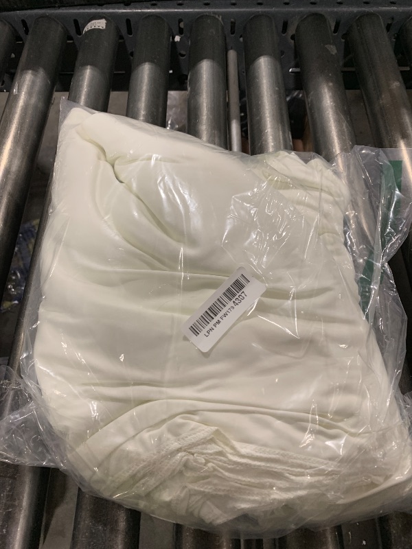 Photo 1 of 10 ft x 10 ft Wrinkle Free Ivory Backdrop Curtain for Wedding Parties, Polyester Ivory Photo Backdrop Drapes 2 Panels 5x10ft for Baby Shower Photoshoot Engagement Birthday Party Photography Background