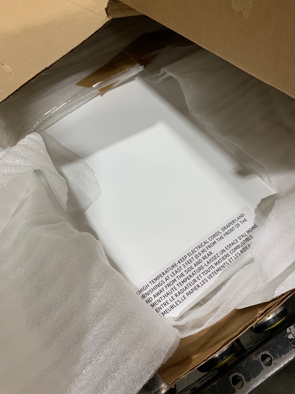 Photo 1 of 400W Wall Mounted Electric Heater - 10s Fast Heating High-integrity Seamless Aluminum Panel, Energy Efficient Space Heater with Overheat Protection & Silent Operation, Odorless Design