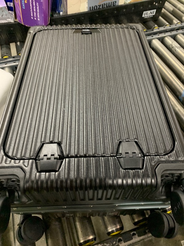 Photo 1 of Nobl Travel Zipperless Check In Suitcase - Aluminum Frame, Medium Check In luggage 27x17.5x10.4 Airline Approved by Noble Travel - Polycarbonate Shell - TSA Locks, 360° Spinner Wheels