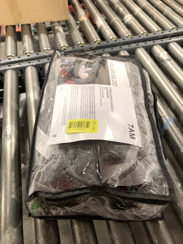 Photo 1 of 7AM Polar Igloo Toddler Footmuff for Stroller - Adjustable Infant Car Seat Blanket for Winter, Unisex Multi Purpose Fleece Lined Warm Hooded, Water Repellent | (0-6M)