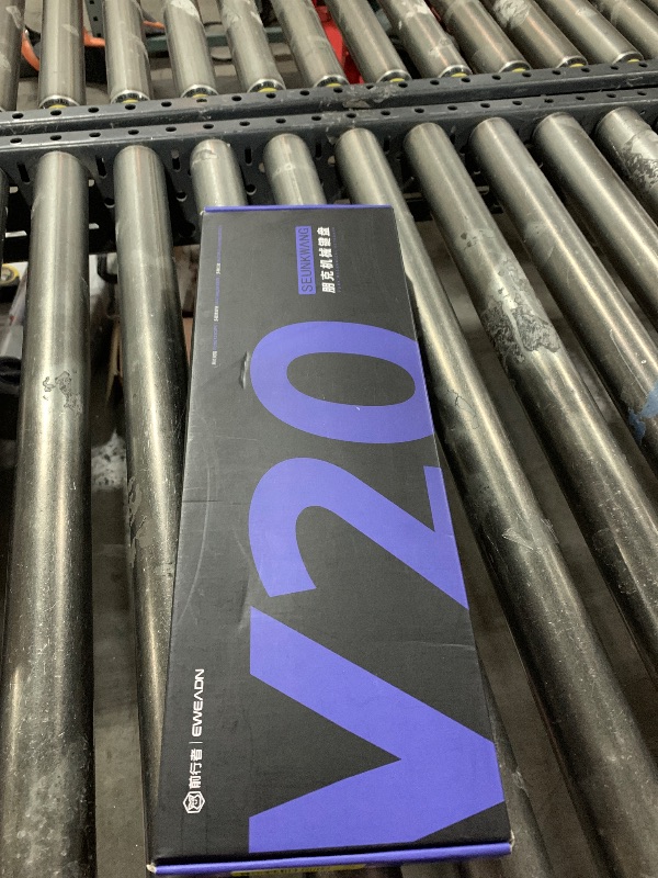 Photo 1 of EWEADN Typewriter Style Mechanical Keyboard, Wired Typewriter Keyboards,104 Keys Backlit LED Metal Keyboards, Media Control Knob, Wired Computer Keyboard White Switch for Windows/Mac/PC-Dark Pink