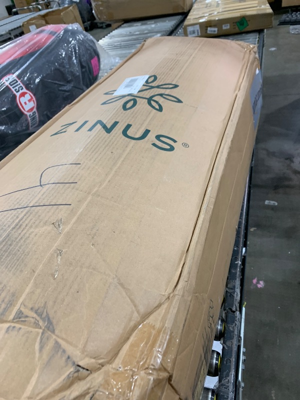 Photo 1 of Zinus 12 Inch King Green Tea Memory Foam Mattress [New Version], Fiberglass Free, Medium Firm Feel, Zoned Pressure Relief, Certified Safe Foams & Fabric, Mattress in A Box