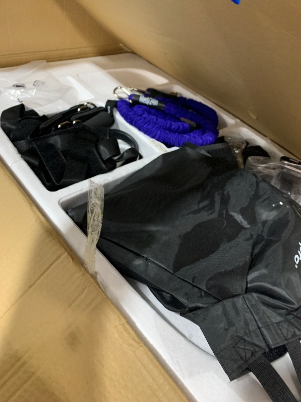 Photo 1 of LifePro Rumblex 4D Pro Vibration Plate - Whole Body Vibration Platform Exercise Machine - Home Workout Equipment for Weight Loss, Toning & Wellness - Full Bundle of Bands, Straps & Accessories (Blue)