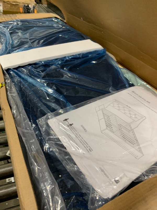 Photo 1 of Rolanstar Twin Bed Frame with LED Lights and Charging Station, Upholstered Bed with Drawers, Wooden Slats, Noise Free, Easy Assembly, Dark Gray
