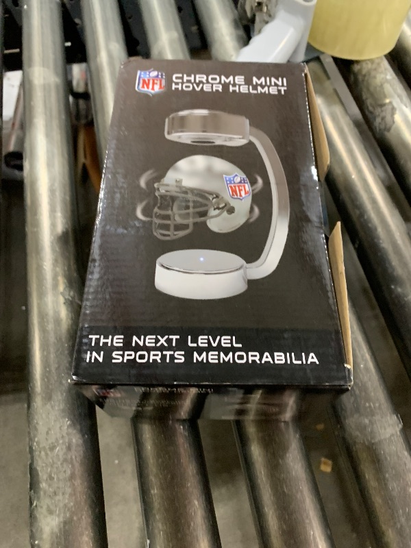Photo 1 of NFL New Orleans Saints Mini Metallic Hover Helmet