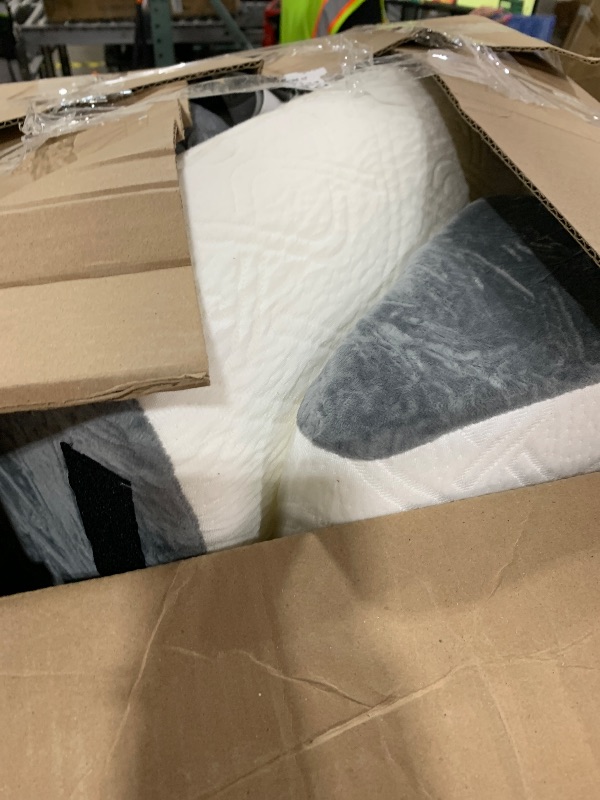 Photo 1 of Wedge Pillow Set for After Surgery, 5 PCS Bed Wedge Pillow for Sleeping, Memory Foam Orthopedic Back Pillow for Pain Relief and Acid Reflux, Adjustable Post Surgery Pillow Grey