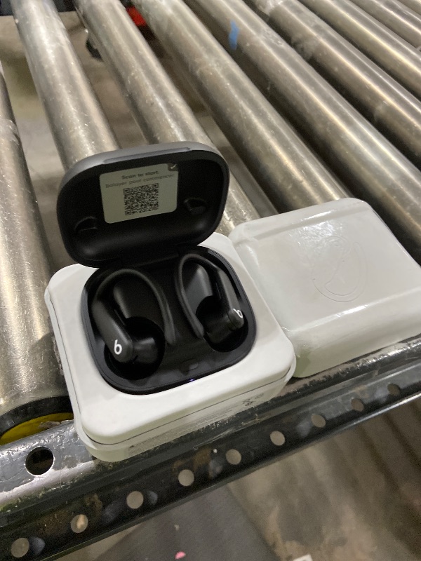 Photo 1 of Beats Powerbeats Pro 2 - Wireless Noise Cancelling Workout Earbuds with Secure- Fit Earhooks, Up to 45-Hour Battery with Charging Case, Sweat & Water Resistant, Heart Rate Monitoring - Jet Black