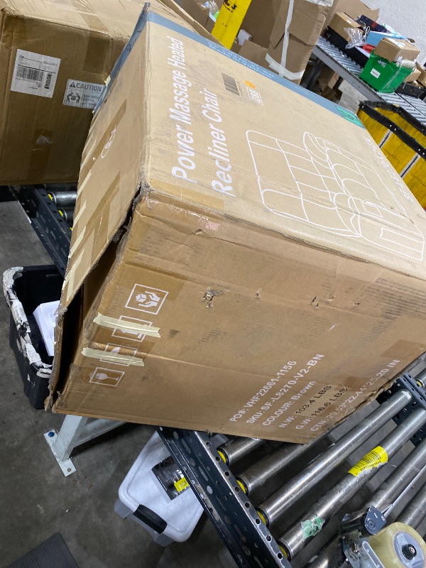 Photo 1 of  GRAY Recliner Vibration Home Chair (GRAY) 