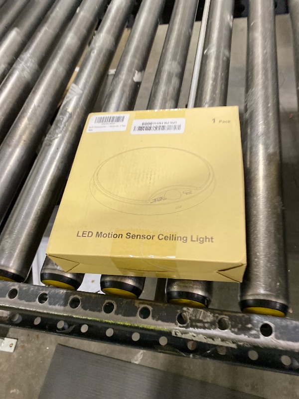 Photo 1 of 10000mAh Rechargeable Motion Sensor Ceiling Light with Remote, Battery Operated Closet Light No Wiring, Magnetic Wireless LED Ceiling Lights,3 Color Indoor Overhead Lamp for Shower Pantry Shed Hallway