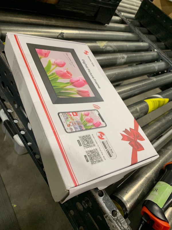 Photo 1 of BIGASUO Digital Picture Frame, 10.1" Frameo Digital Frame WiFi with 32GB Memory, 1280x800 IPS Touch Screen, Send Photos/Videos from Your Phone Anywhere, Photo Gifts for Parents and Grandparents