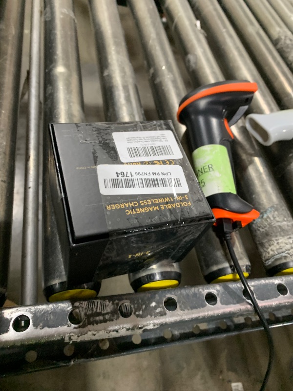 Photo 1 of ?2026 Upgraded?Wireless Charger 3 in 1, Foldable Wireless Charging Station with Night Light for Apple MagSafe Charger, Travel Magnetic Charger Stand, Nightstand Fast 15W Charging Station (20W Adapter)