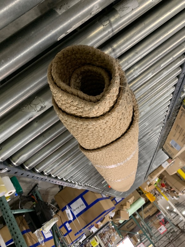 Photo 1 of large beige rug/mat 