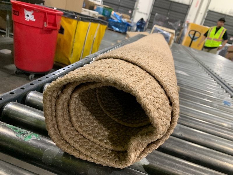 Photo 1 of large beige rug/mat 