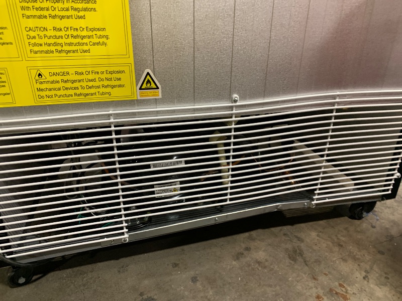 Photo 1 of ECEVT 41.3''W Commercial Beverage Refrigerators, 30 Cu.ft. Glass Door Refrigerator Upright Display Cooler with Soft LED Light and Adjustable Shelves for Restaurant Grocery Stores Home