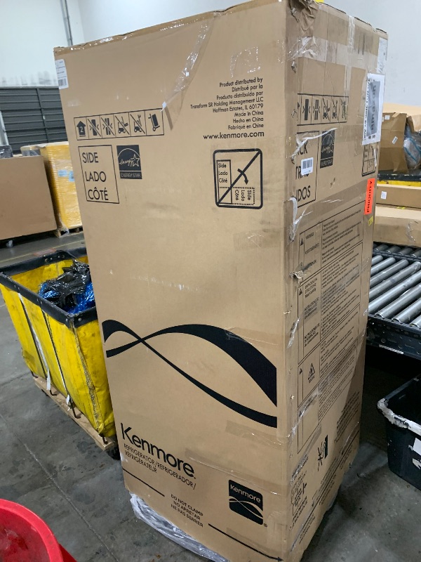 Photo 1 of Kenmore 30" Top Mount Refrigerator with Freezer - Adjustable Shelving, Humidity-Controlled Crispers, LED Lighting, ENERGY STAR Certified, Garage Ready, 18.1 cu. ft. Capacity - Black