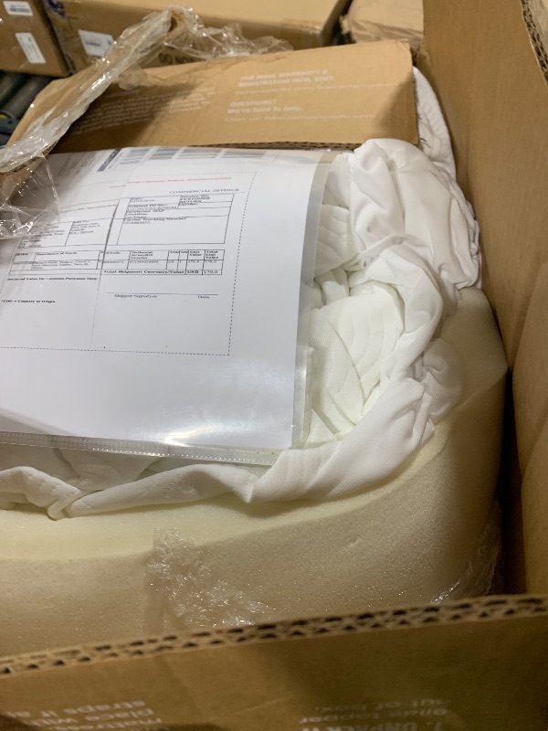 Photo 1 of Tempur-Cloud 2-Inch Mattress Topper, Cal King,White