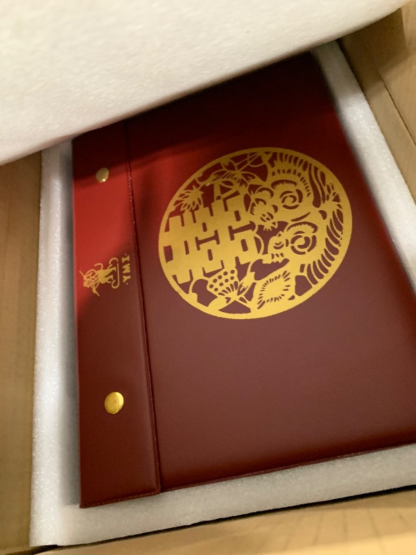 Photo 1 of Yellow Mountain Imports Chinese Mahjong Set – Rouge Heritage – 146 Medium Tiles, Professional Set for Chinese-Style Play [???? ????]