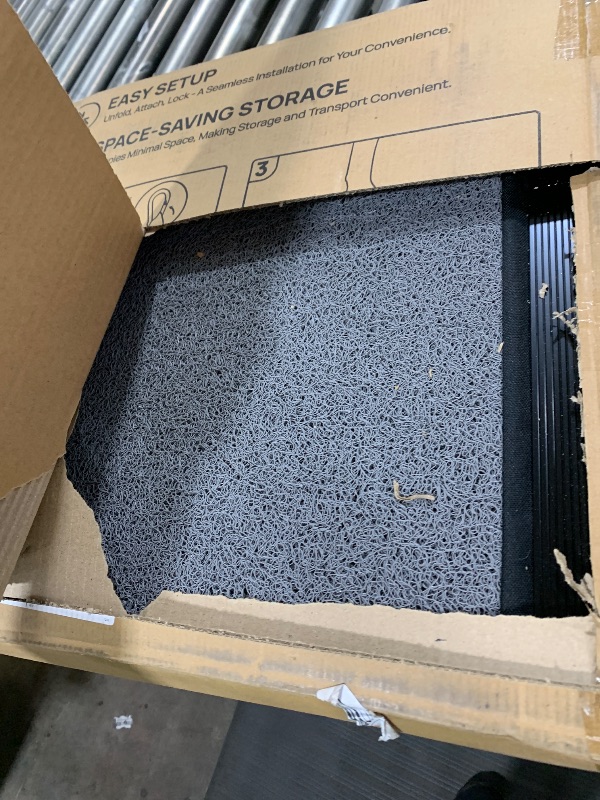 Photo 1 of PetThem Dog Ramp for Car 63" Long & 17" Wide Portable Dog Ramps for Large Dogs with Non-Slip Rug Surface Dog Car Ramp for SUV Car & Truck, Folding Dog Ramp Up to 250LBS