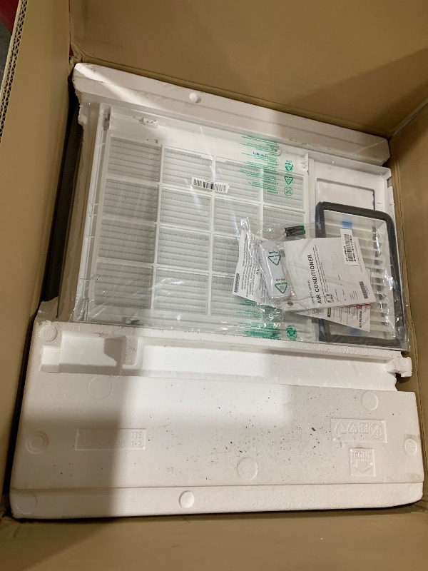 View 3 of 18,000 BTU 230/208V Window Air Conditioner Cools 1000 Sq. Ft. with Dual Inverter, Wi-Fi Enabled & Remote in White