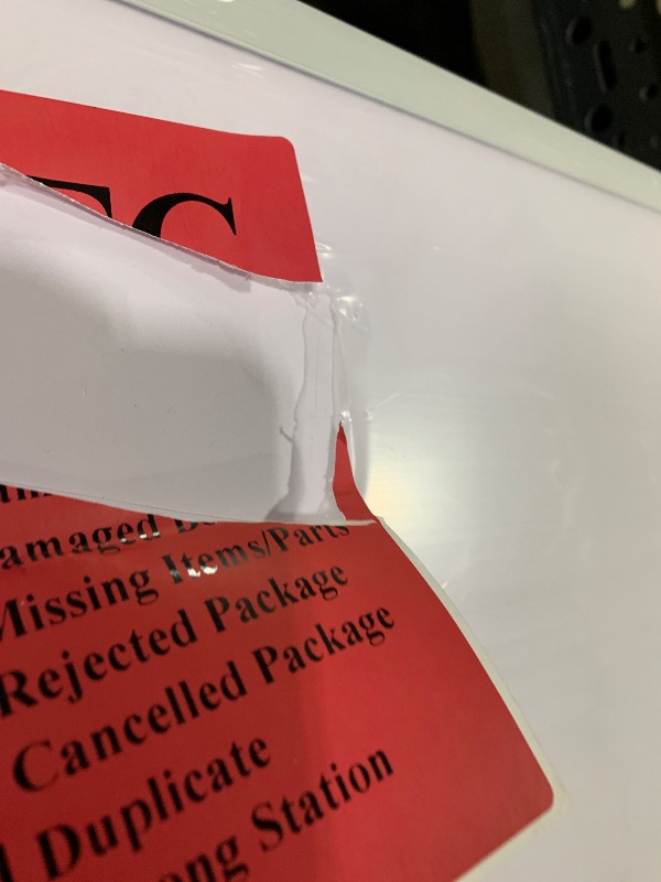 Photo 1 of VIZ-PRO Dry Erase Board/Magnetic Whiteboard, 72 x 48 Inches, Large Wall Mounted Board for School Office and Home 6' x 4'