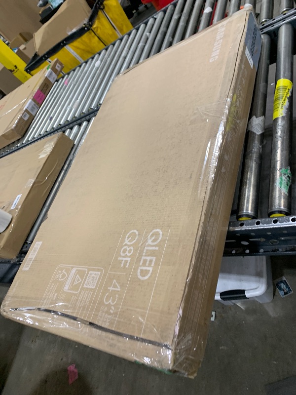 Photo 1 of Samsung 43-Inch Class QLED Q8F 4K UHD Smart TV (2025 Model) Q4 AI Processor, 100% Color Volume with Quantum Dot, AirSlim Design, Endless Free Content, Samsung Vision AI, Alexa Built-in