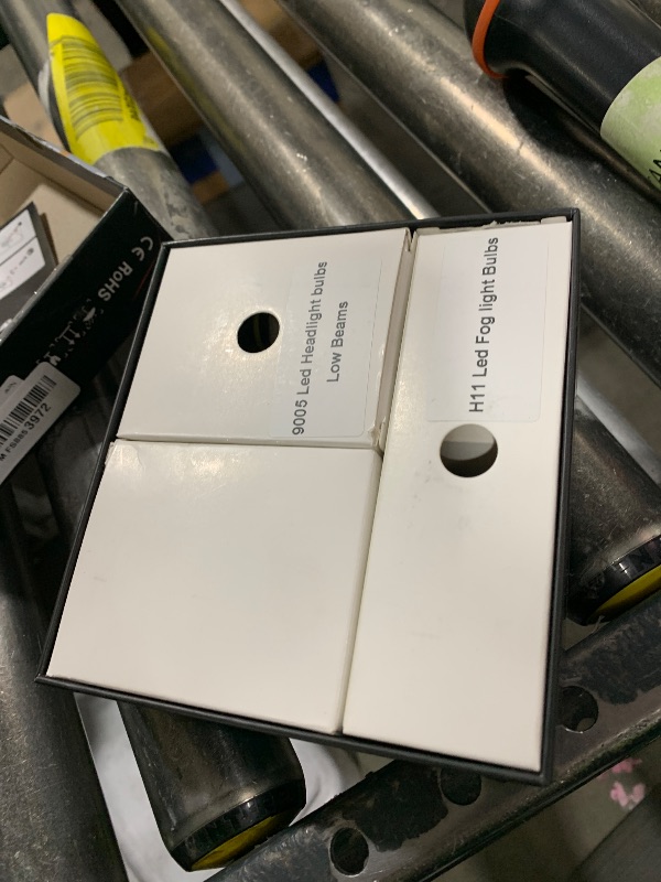 Photo 1 of QIPEIZSP Fit For Hyundai Santa Fe 2019-2020 Light Bulbs, 9005 High Beam + 9005 Low Beam + H11 Fog Light Bulb, 6-Pack